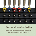 Reformer Pilates en Bois de Chêne – Usage Maison & Studio | Harmonia