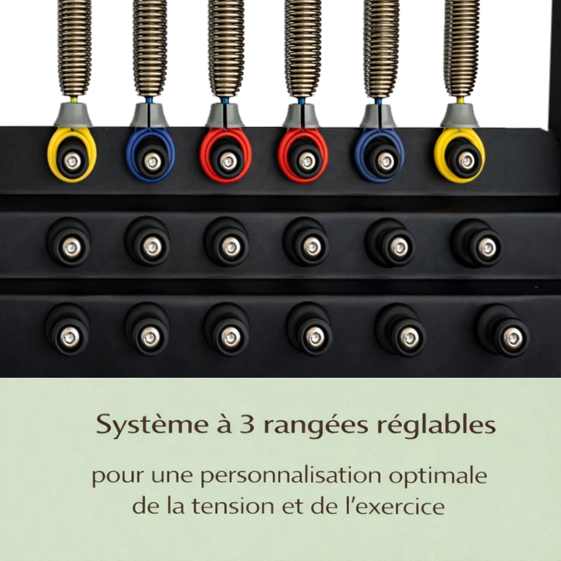 Reformer Pilates en Bois de Chêne – Usage Maison & Studio | Harmonia