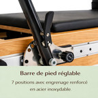 Reformer Pilates en Bois de Chêne – Usage Maison & Studio | Harmonia