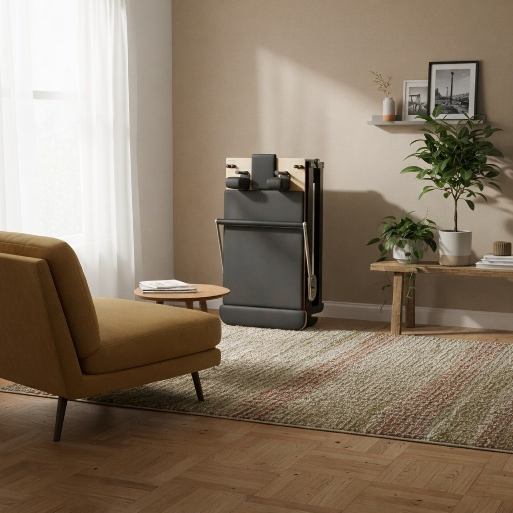 Reformer Pilates Pliable en Aluminium – Usage Maison & Studio | Signature