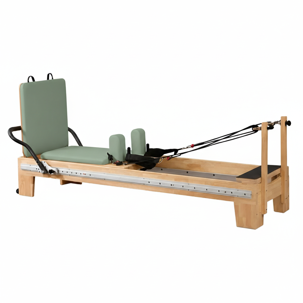 Reformer Pilates en Bois de Chêne – Usage Maison & Studio | Harmonia