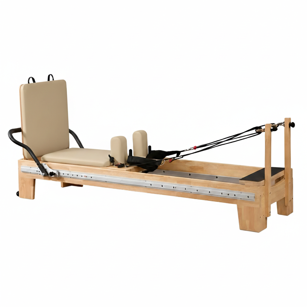 Reformer Pilates en Bois de Chêne – Usage Maison & Studio | Harmonia