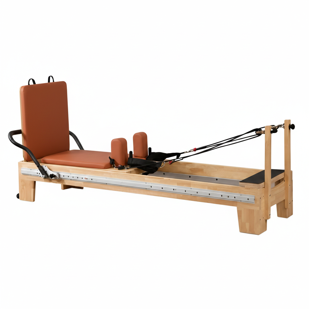 Reformer Pilates en Bois de Chêne – Usage Maison & Studio | Harmonia