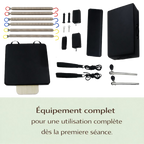 Reformer Pilates Pliable en Aluminium – Usage Maison & Studio | Signature