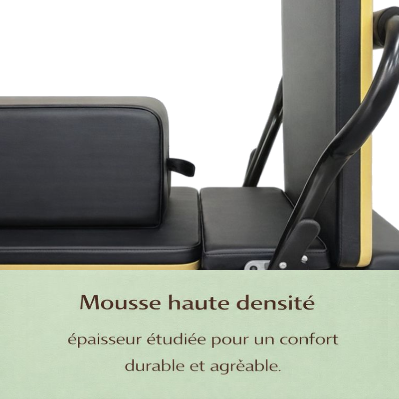 Reformer Pilates Pliable en Aluminium – Usage Maison & Studio | Signature