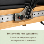 Reformer Pilates en Bois de Chêne – Usage Maison & Studio | Harmonia