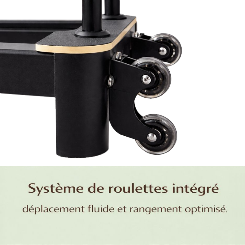 Reformer Pilates Pliable en Aluminium – Usage Maison & Studio | Signature
