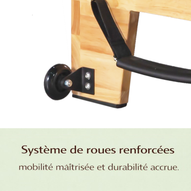 Reformer Pilates en Bois de Chêne – Usage Maison & Studio | Harmonia