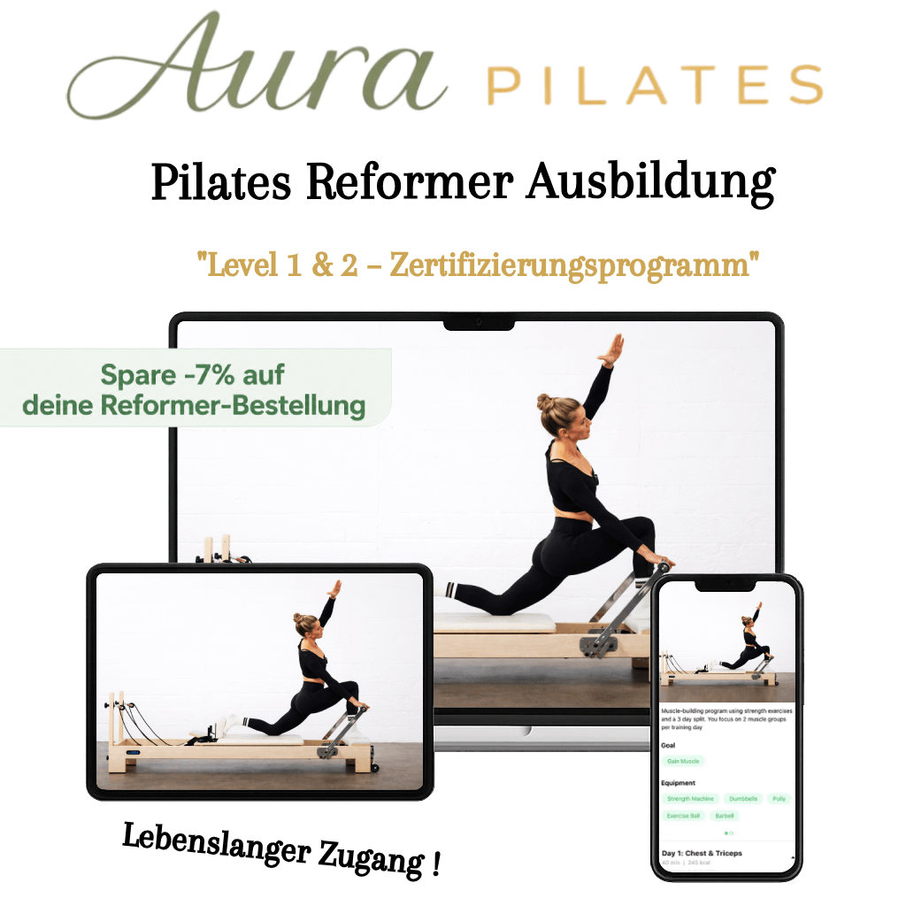 Reformer Praxis-Ausbildung | Level 1 & 2 Zertifizierung (100% E-Learning) – Bild 1