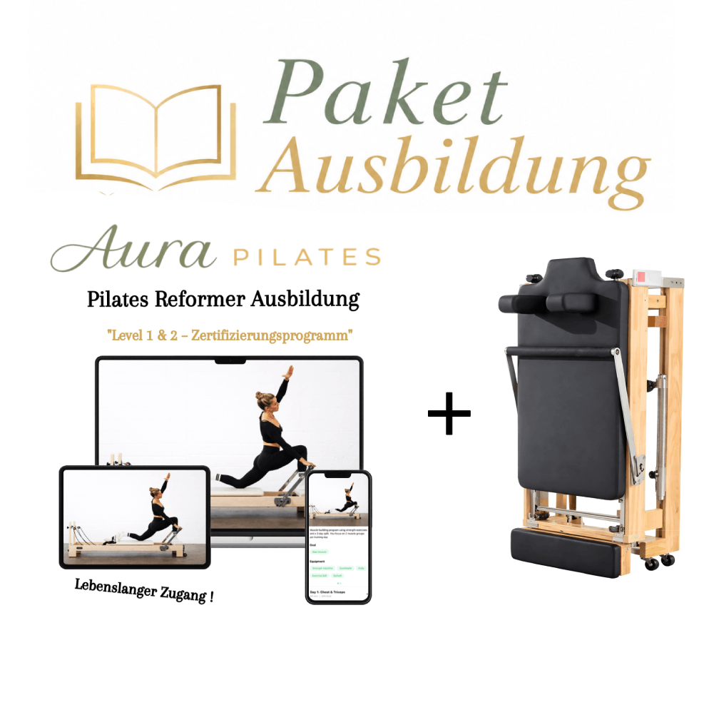 Kombi-Paket Ausbildung + Reformer | Level 1 & 2 Zertifizierung (100% E-Learning)