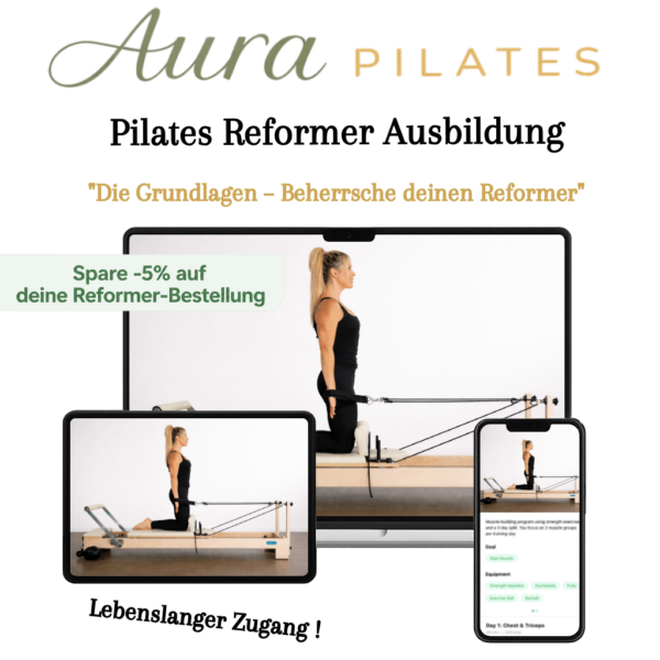 Reformer Einführungs-Kurs | Meistern Sie Ihren Reformer (100% E-Learning)