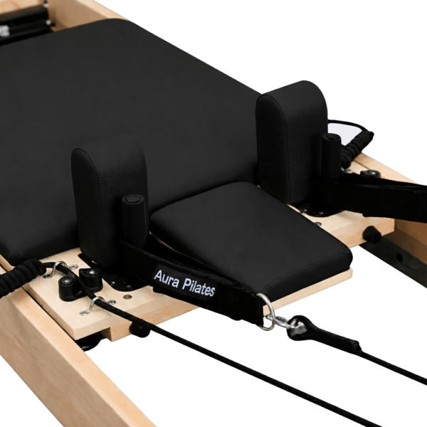 Klappbarer Eichenholz Pilates Reformer | Kombi-Paket