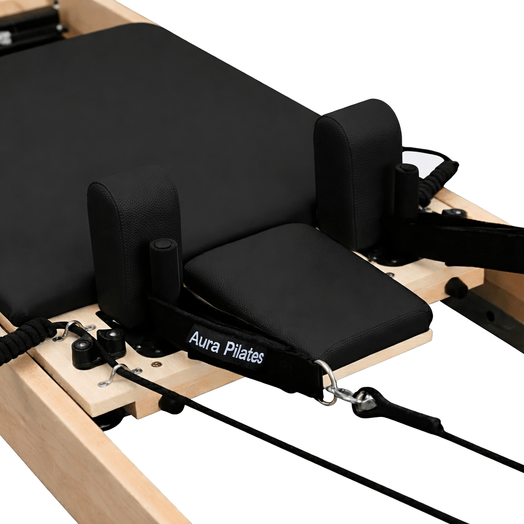 Klappbarer Eichenholz Pilates Reformer | Kombi-Paket – Bild 5