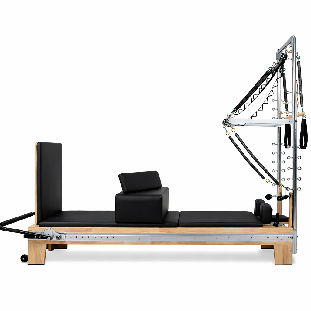 Pilates Reformer Eichenholz Tower-Modul | Harmonia