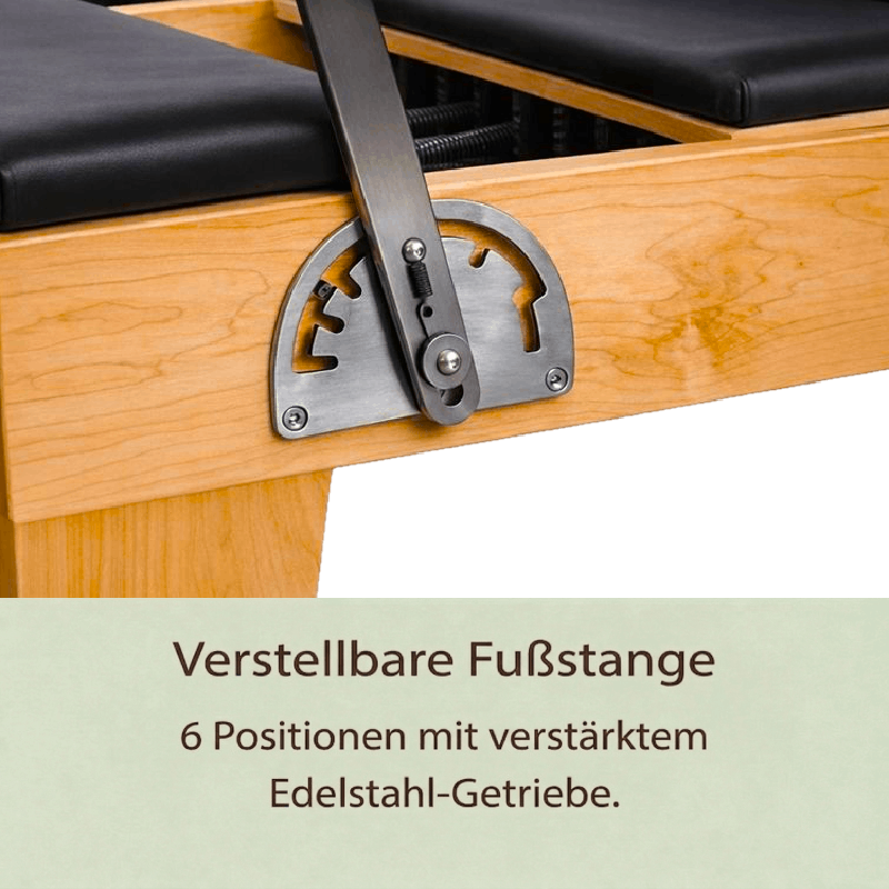 Pilates Reformer Eichenholz klappbar | Essentia