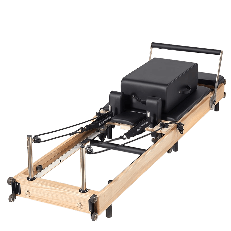 Pilates Reformer Eichenholz klappbar | Essentia