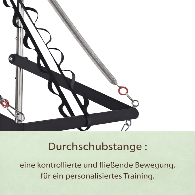 Pilates Reformer Eichenholz Tower-Modul | Harmonia – Bild 11