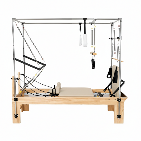 Reformer Pilates Cadillac mit Trapez Ahornholz | Signature