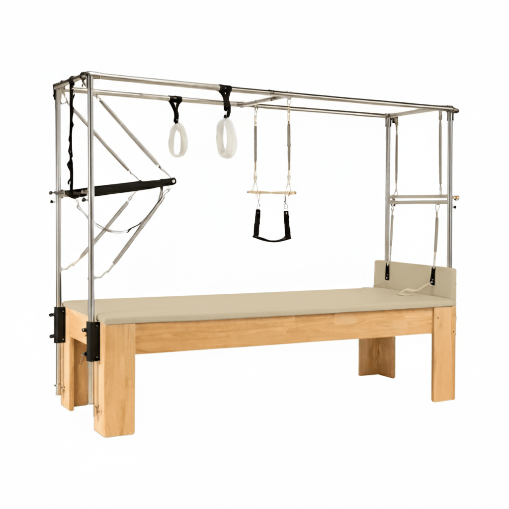 Pilates Cadillac mit Trapez Ahornholz – Bild 5