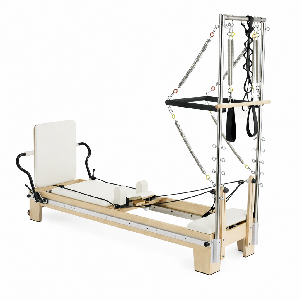 Pilates Reformer Eichenholz Tower-Modul | Harmonia