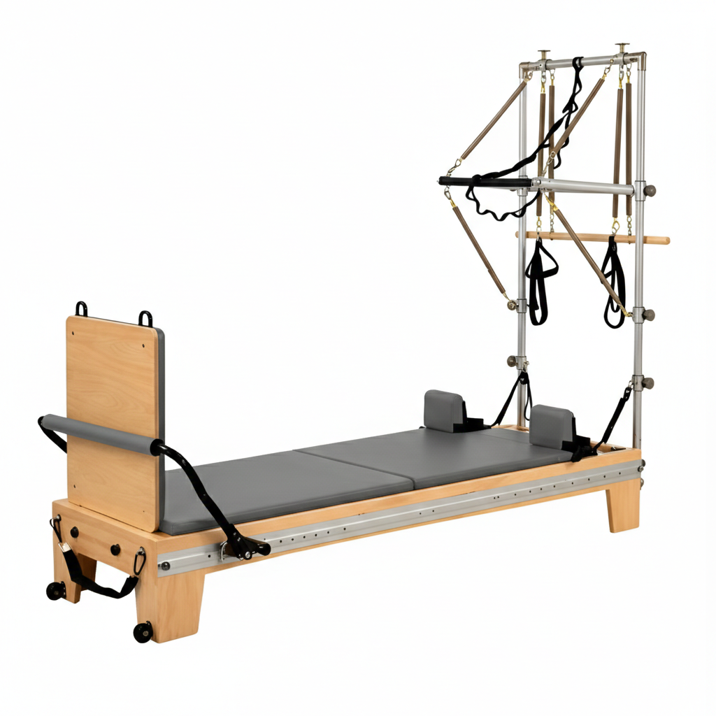 Pilates Reformer Ahornholz Tower-Modul | Signature