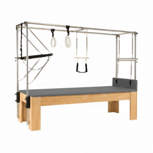 Pilates Cadillac mit Trapez Ahornholz – Bild 10