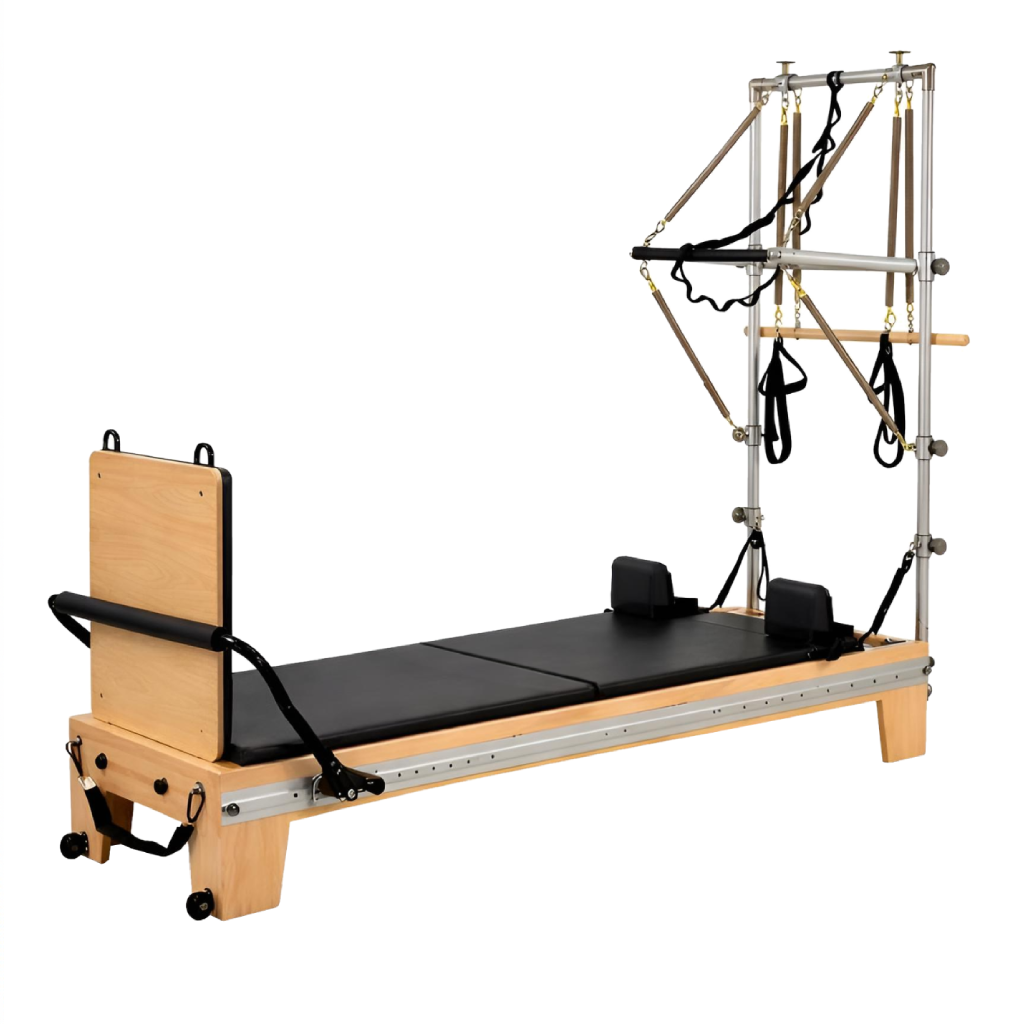 Pilates Reformer Ahornholz Tower-Modul | Signature