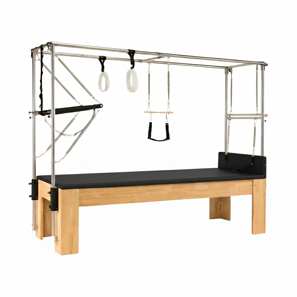 Pilates Cadillac mit Trapez Ahornholz – Bild 1