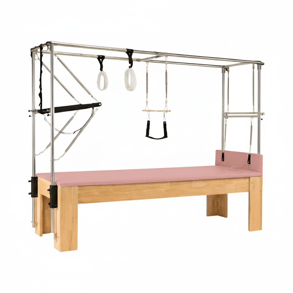 Pilates Cadillac mit Trapez Ahornholz – Bild 9