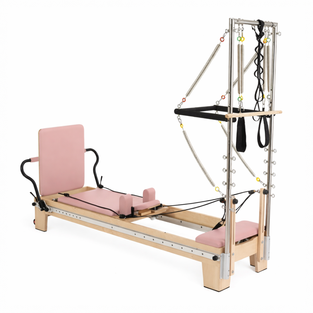 Pilates Reformer Eichenholz Tower-Modul | Harmonia – Bild 24