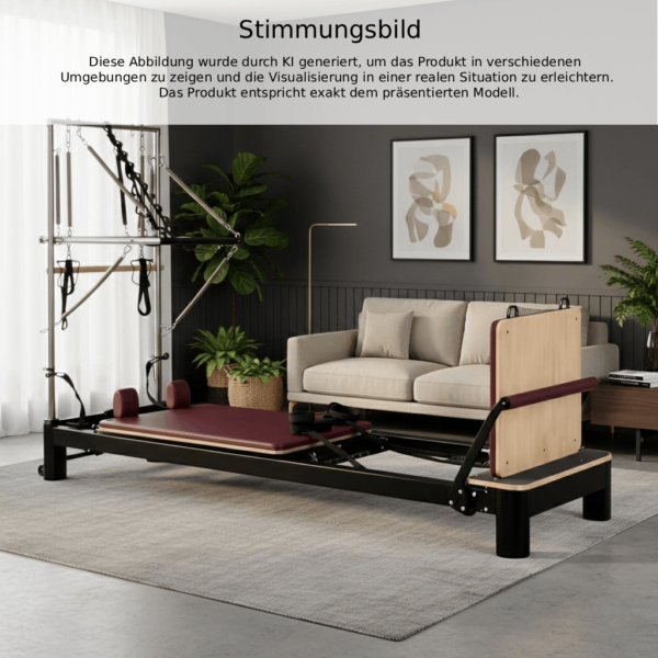 Pilates Reformer Aluminum Tower-Modul | Signature