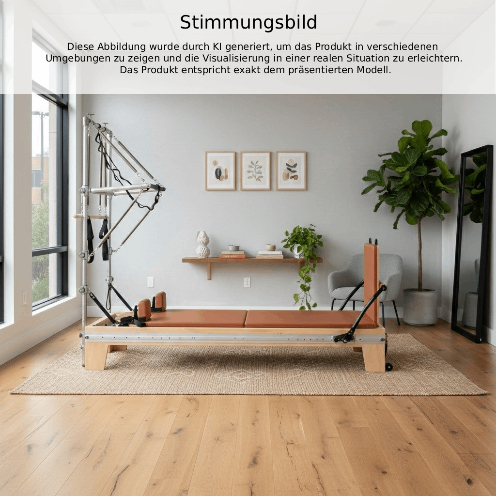Pilates Reformer Ahornholz Tower-Modul | Signature