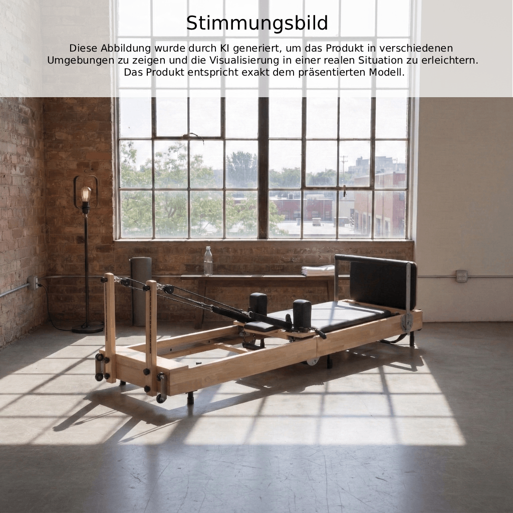 Pilates Reformer Ahornholz klappbar | Signature – Bild 8