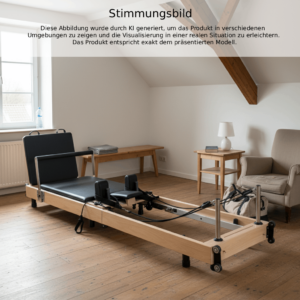 Pilates Reformer Eichenholz klappbar | Essentia – Bild 8