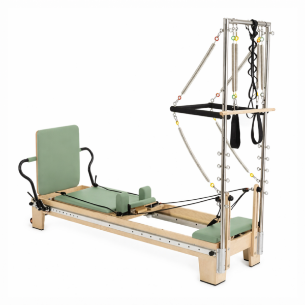 Pilates Reformer Eichenholz Tower-Modul | Harmonia
