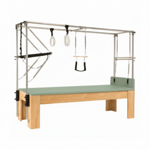 Pilates Cadillac mit Trapez Ahornholz – Bild 11