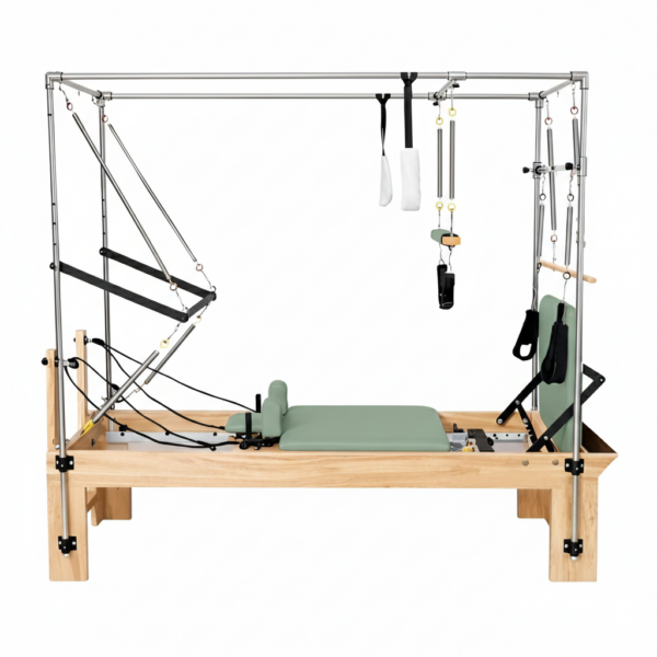 Reformer Pilates Cadillac mit Trapez Ahornholz | Signature