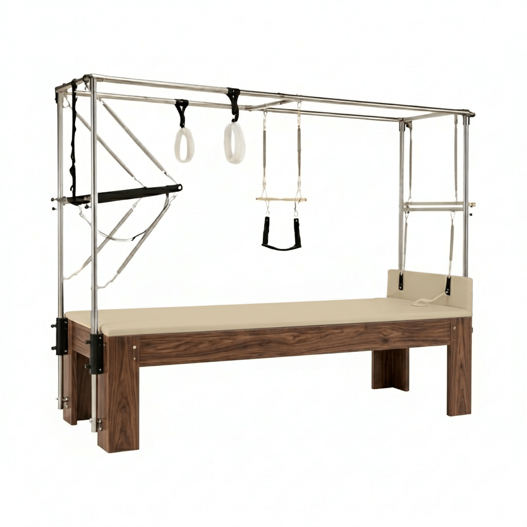 Pilates Cadillac mit Trapez Ahornholz – Bild 14