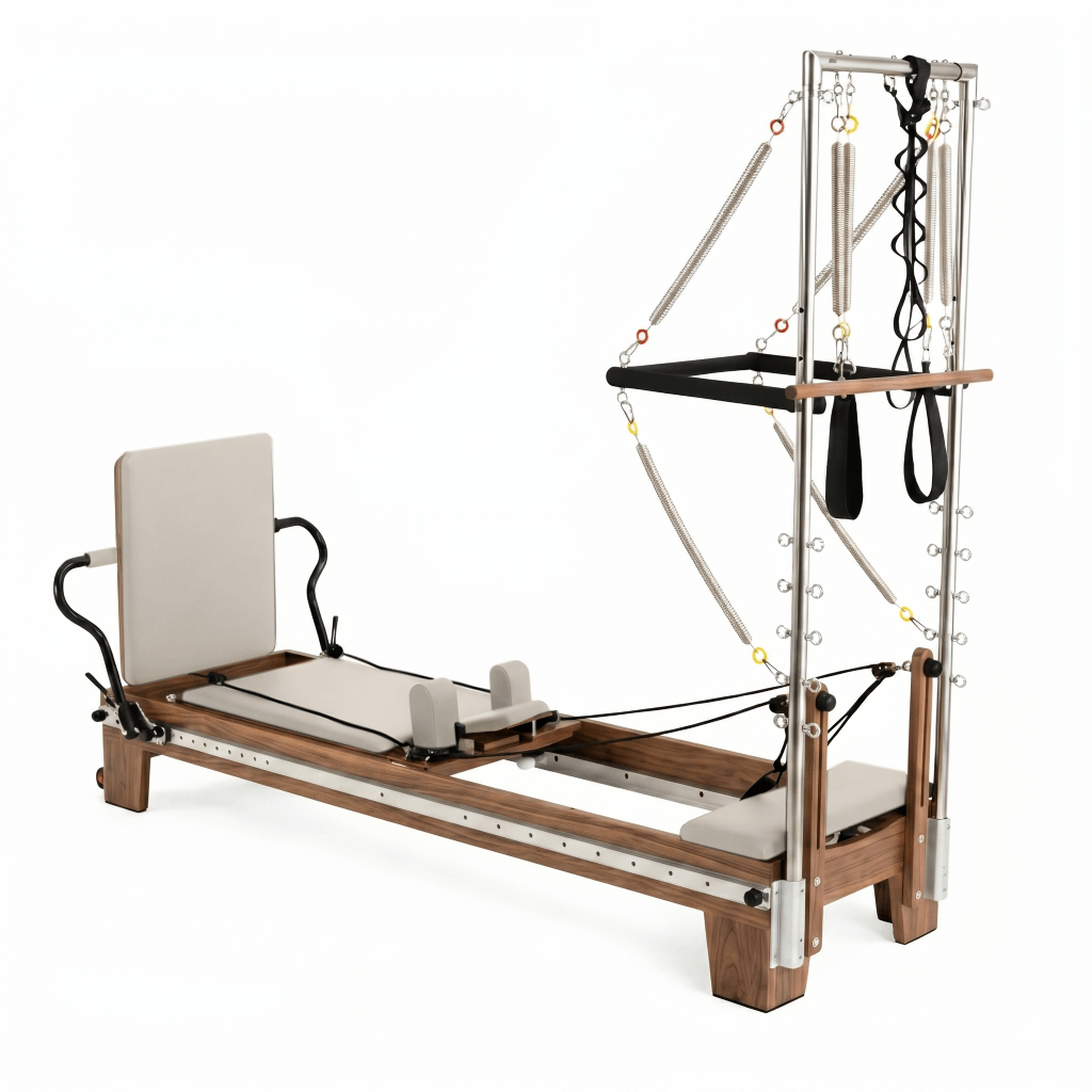 Pilates Reformer Eichenholz Tower-Modul | Harmonia – Bild 27