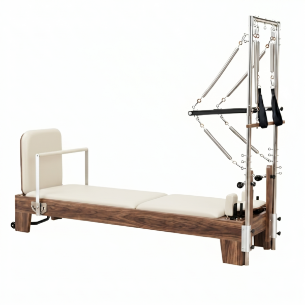 Pilates Reformer Eichenholz Tower-Modul | Essentia