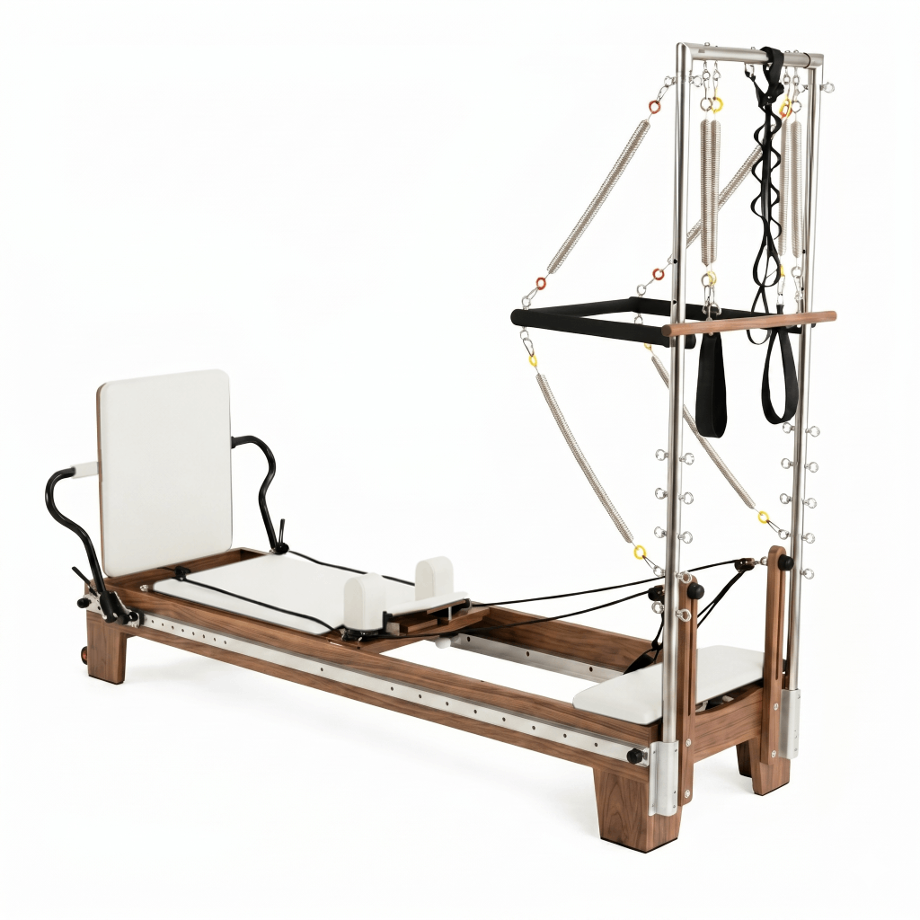 Pilates Reformer Eichenholz Tower-Modul | Harmonia – Bild 28