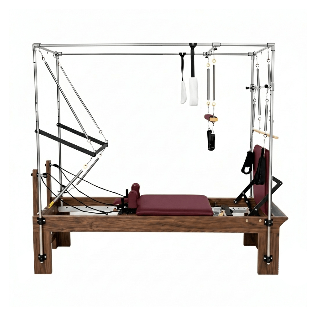 Reformer Pilates Cadillac mit Trapez Ahornholz | Signature