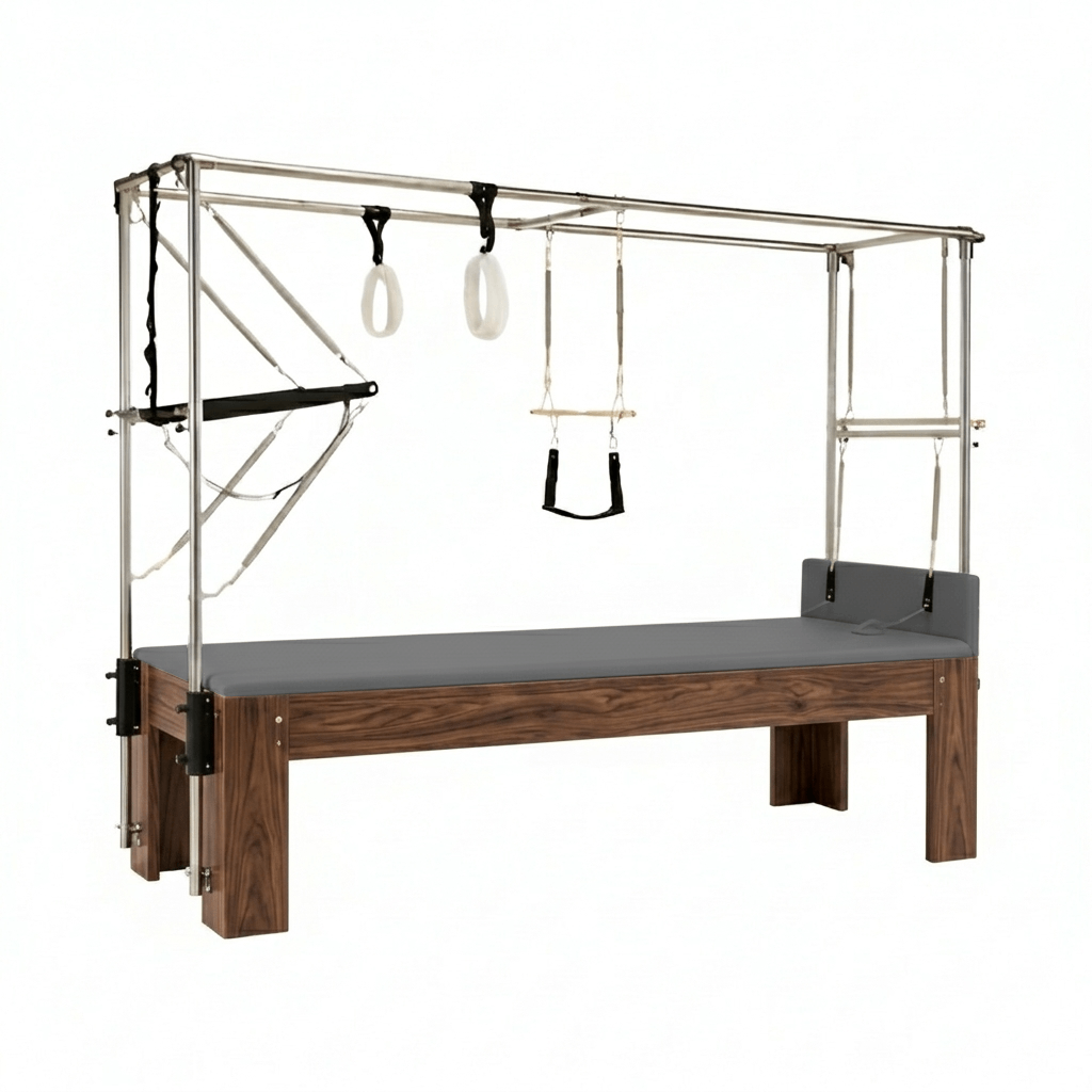 Pilates Cadillac mit Trapez Ahornholz – Bild 20