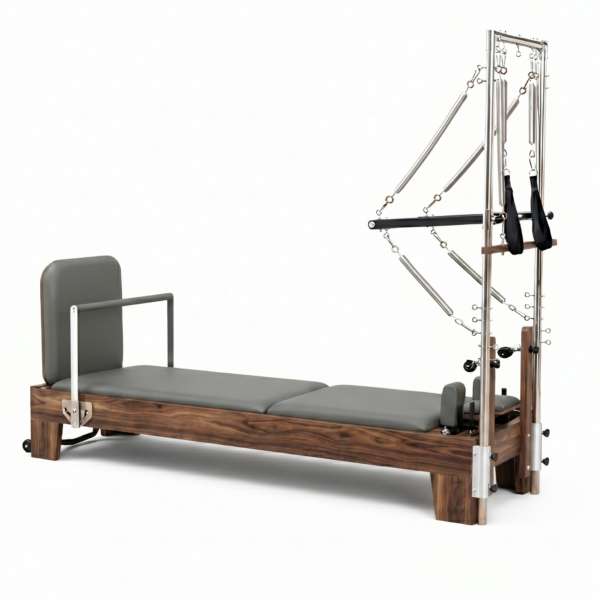 Pilates Reformer Eichenholz Tower-Modul | Essentia