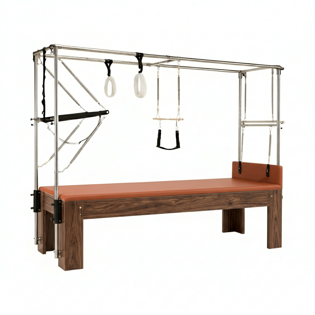 Pilates Cadillac mit Trapez Ahornholz – Bild 18