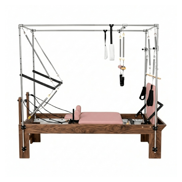 Reformer Pilates Cadillac mit Trapez Ahornholz | Signature