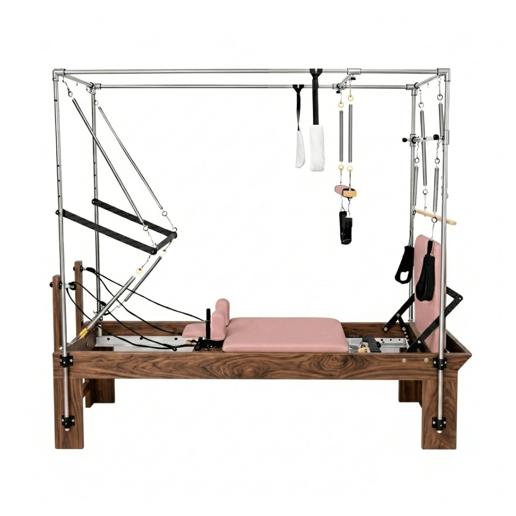 Reformer Pilates Cadillac mit Trapez Ahornholz | Signature – Bild 19