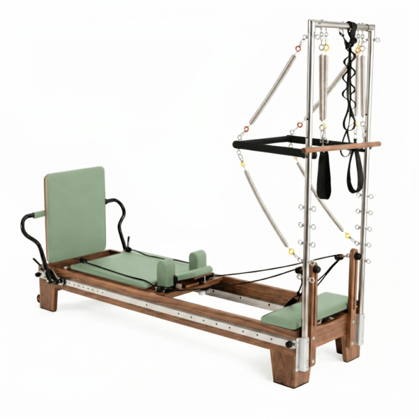 Pilates Reformer Eichenholz Tower-Modul | Harmonia