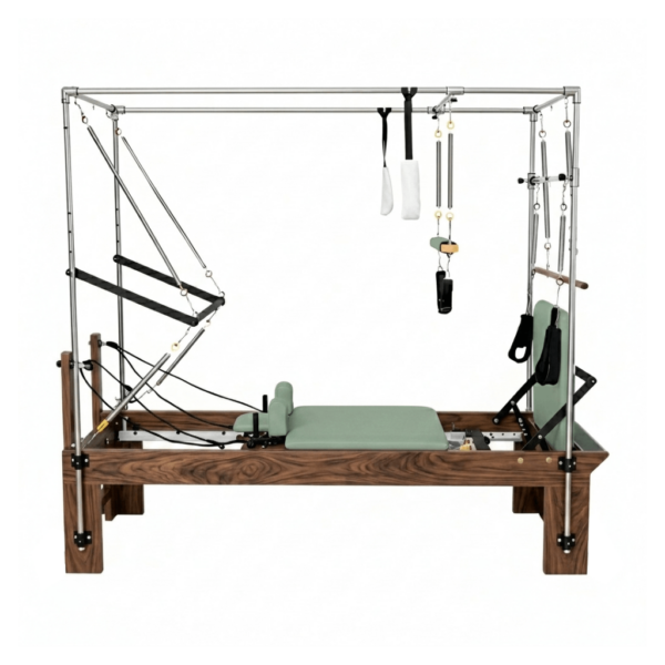 Reformer Pilates Cadillac mit Trapez Ahornholz | Signature