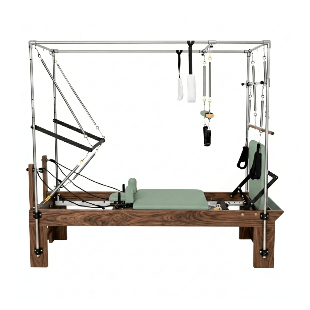 Reformer Pilates Cadillac mit Trapez Ahornholz | Signature – Bild 21